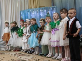 Новогодний праздник прошел в группе №7