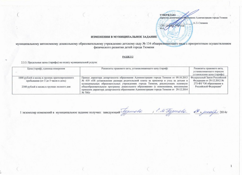9 Изменение муниципального задания от 29.12.2014jpg_Page1